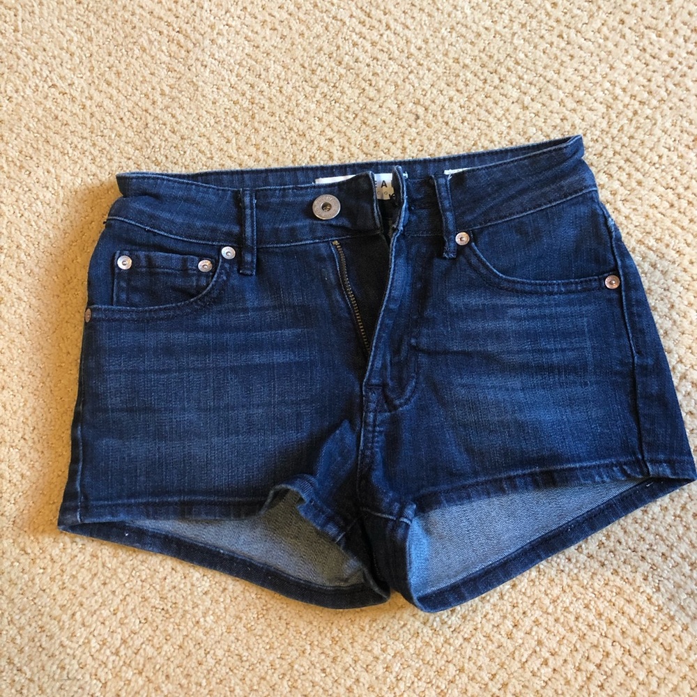 High Waisted Jean Shorts